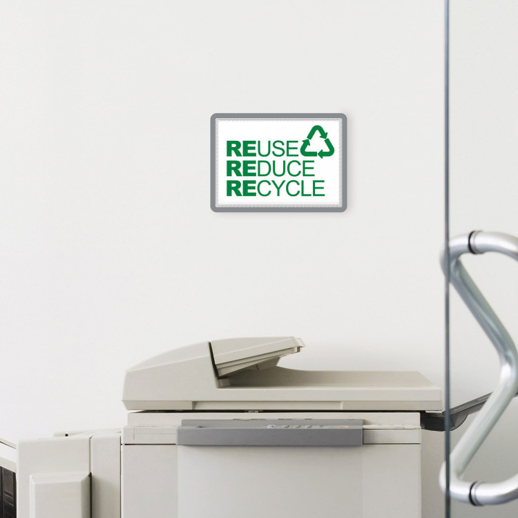 Магнетна рамка А2 сива